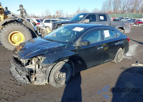 2017 Nissan Sentra Sv z USA, uszkodzony, nr VIN 3N1AB7APXHL707692